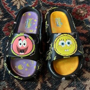 SpongeBob and Patrick slides mens 10